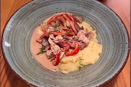 Фрикасе из курицы