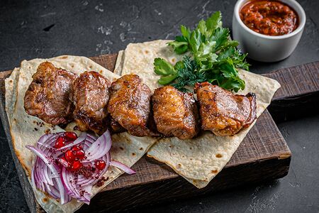 Шашлык из бараньей мякоти