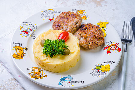 Котлеты из телятины детские