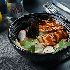 Поке с цыпленком