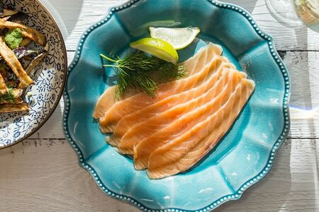 Лосось домашнего посола