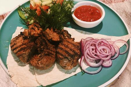 Шашлык из cвинoй шеи