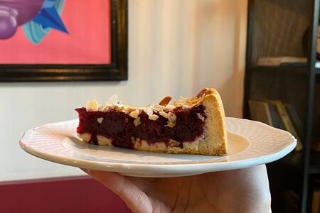 Ежевичный пирог Vegan