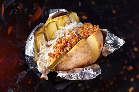 Печеная картошка