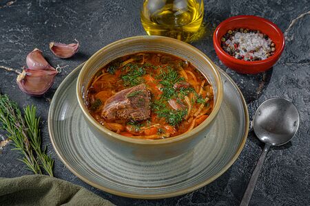 Суп Фасолевый с бараниной