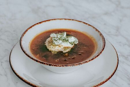 Наваристый суп с говядиной