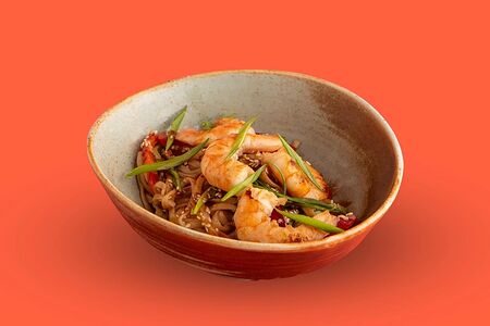 Удон с креветкой