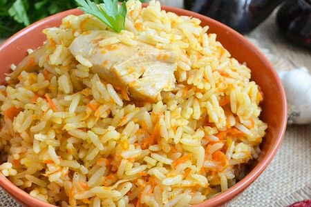 Плов с курицей