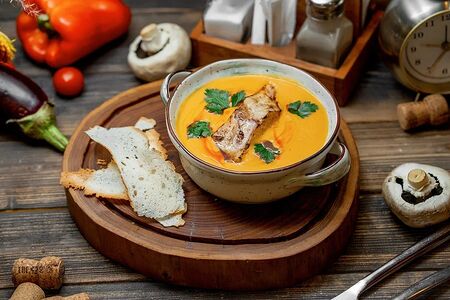 Чечевица с ребрашками