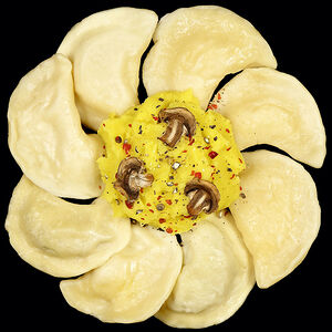 Вареники Машрумпели с картофелем и шампиньонами