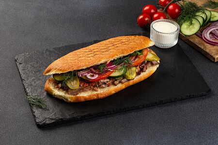 Донер с говядиной