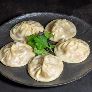 Манты с тыквой