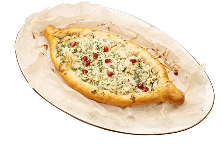 Пиде с греческими сырами