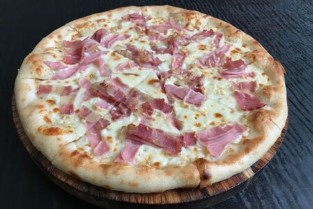 Карбонара на тонком тесте