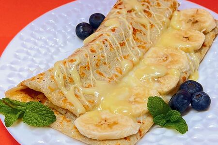 Блин Банан со сгущёнкой