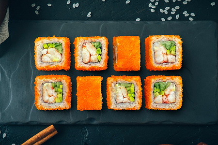 Калифорния с креветкой