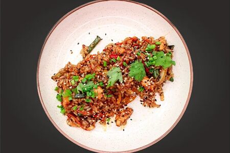 Тайский рис с говядиной