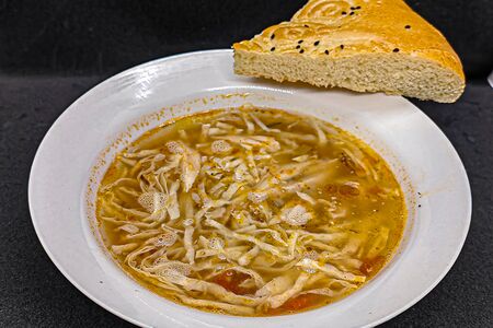 Суп куриный