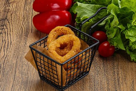 Луковые кольца во фритюре