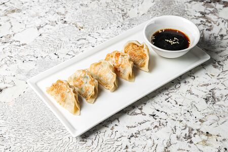 Гедза с креветками