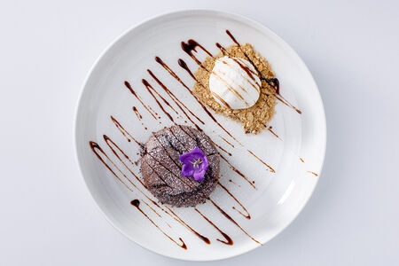 Шоколадный фондан