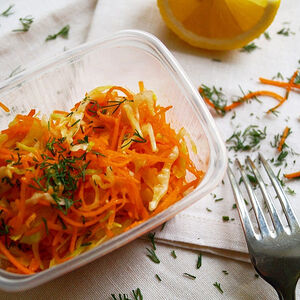 Морковь с капустой