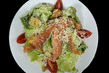 Цезарь с семгой