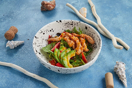 Салат с курицей в тайском стиле