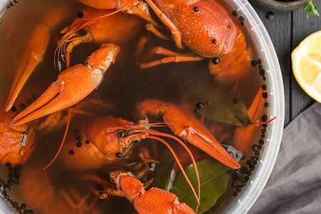 Рак отборный вареный