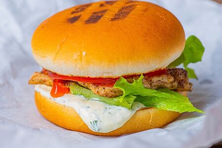Бургер с курицей