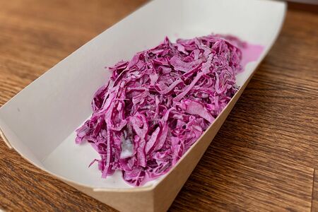 Коул-слоу из красной капусты