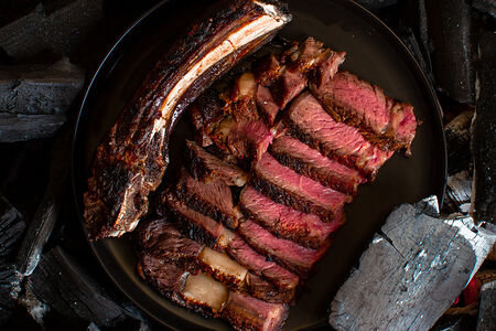 Стейк рибай зерно