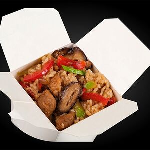 Рис со свининой пульгоги