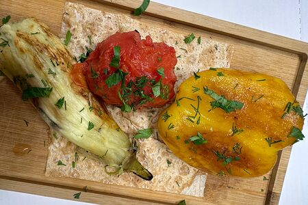 Овощи на углях