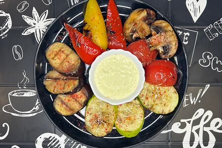 Овощи на мангале