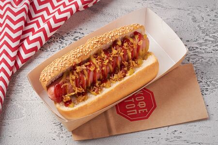 Датский хот-дог куриный