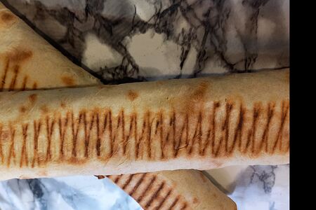 Шаурма на углях с курицей