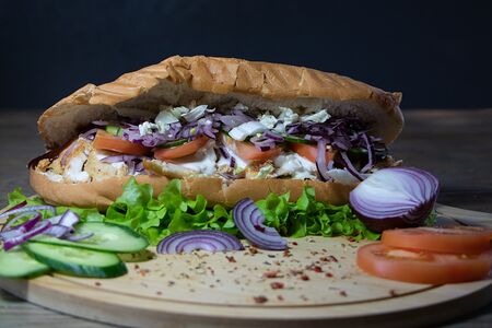 Донер в чиабатте