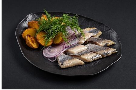 Сельдь с мини картофелем