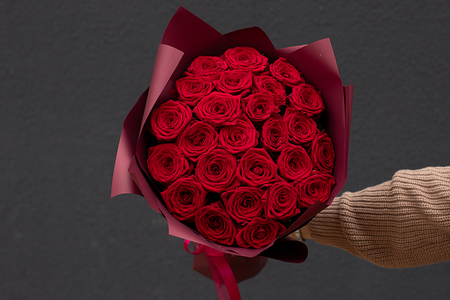 Букет из роз 25 шт