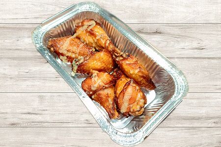 Крылышки в чесночном масле халяль