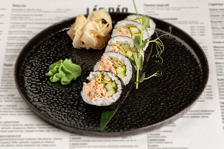 Саке терияки футо маки