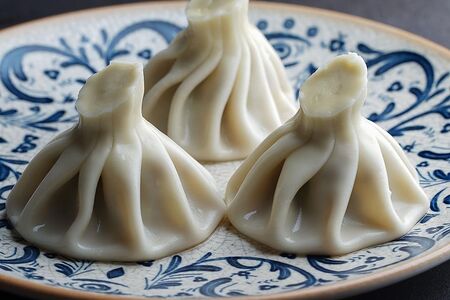 Хинкали с мраморной говядиной