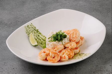 Ризотто с креветками