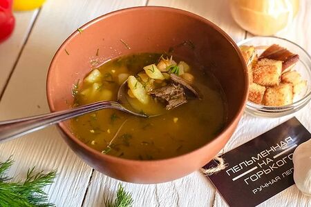 Суп гороховый