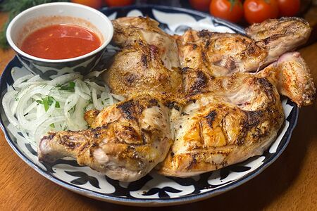 Цыплёнок на мангале