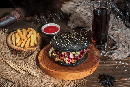 Комбо с бургером Кровавый барон