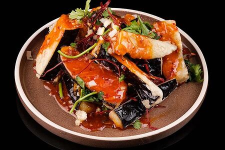 Салат баклажаны с карамелью