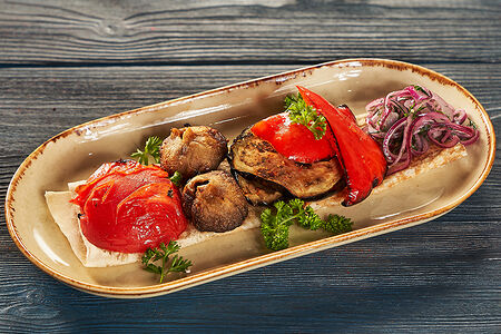 Овощи на мангале