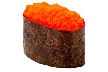 Гункан с оранжевой тобико